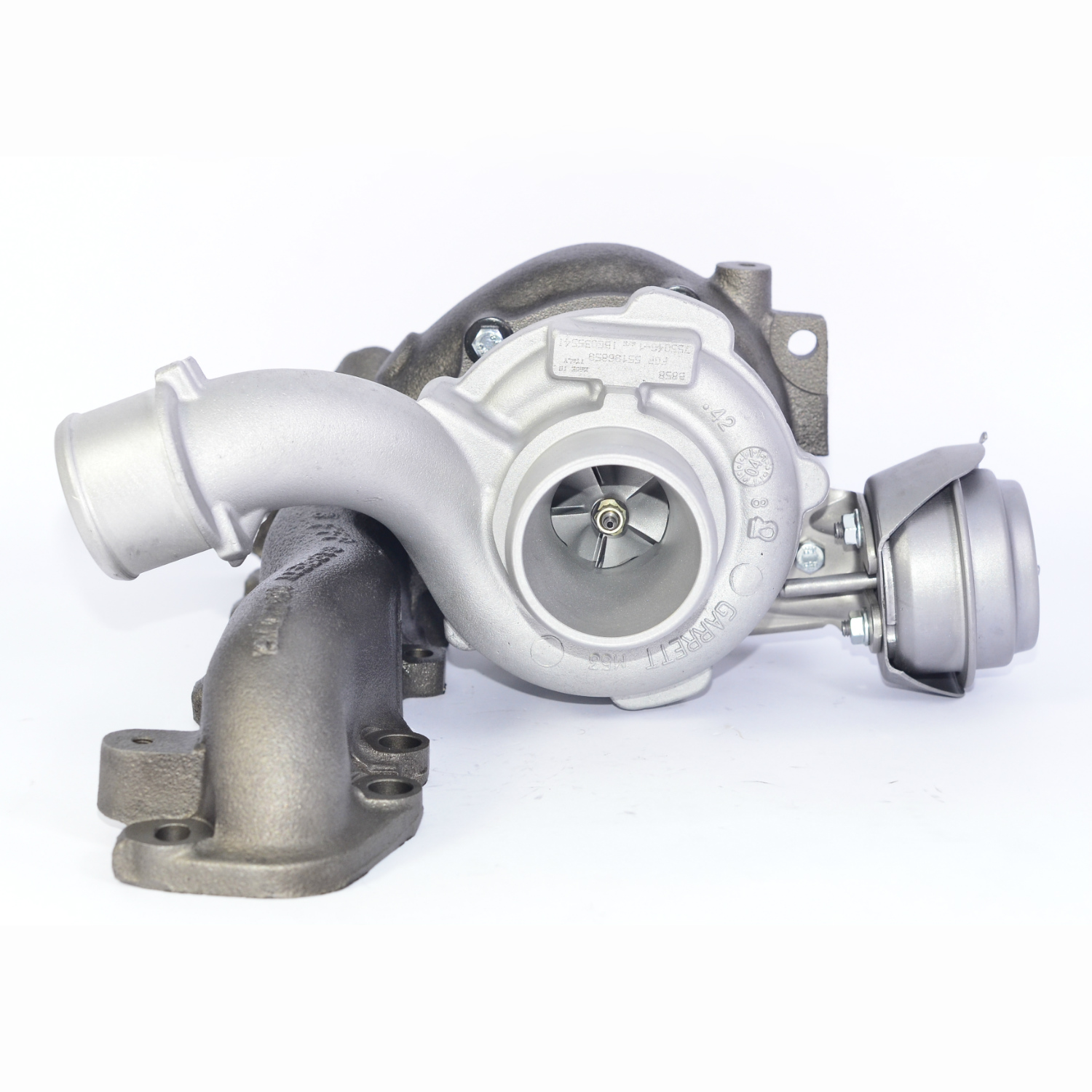 Turbocharger 755042 for Vauxhall / Opel, Fiat – 100/120 BHP – 1.9 JTD ...